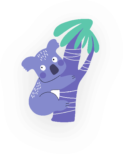 Koala, mascotte de la gamme Bébé